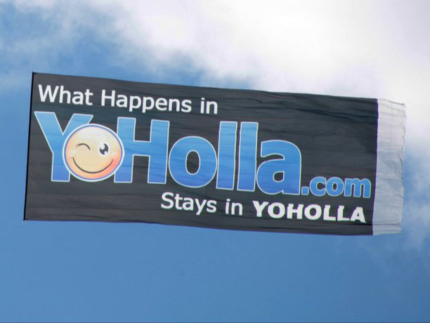 YoHolla Aerial Billboard