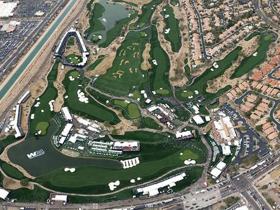 Aerial View Golf Course