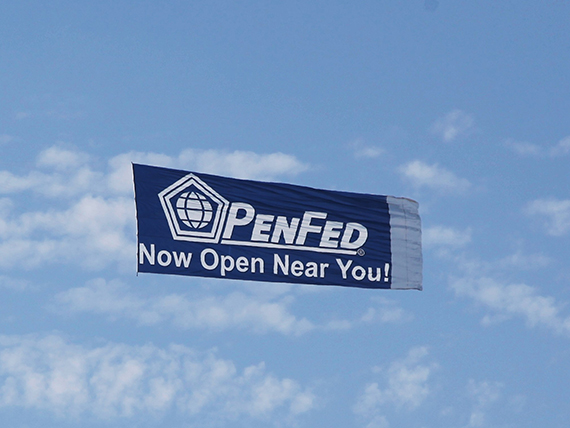 PenFed Aerial Billboard