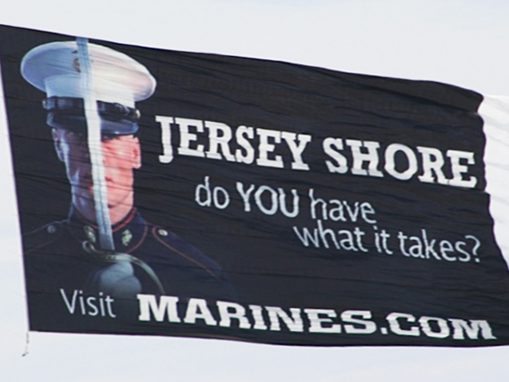 Aerial Billboard - Marines